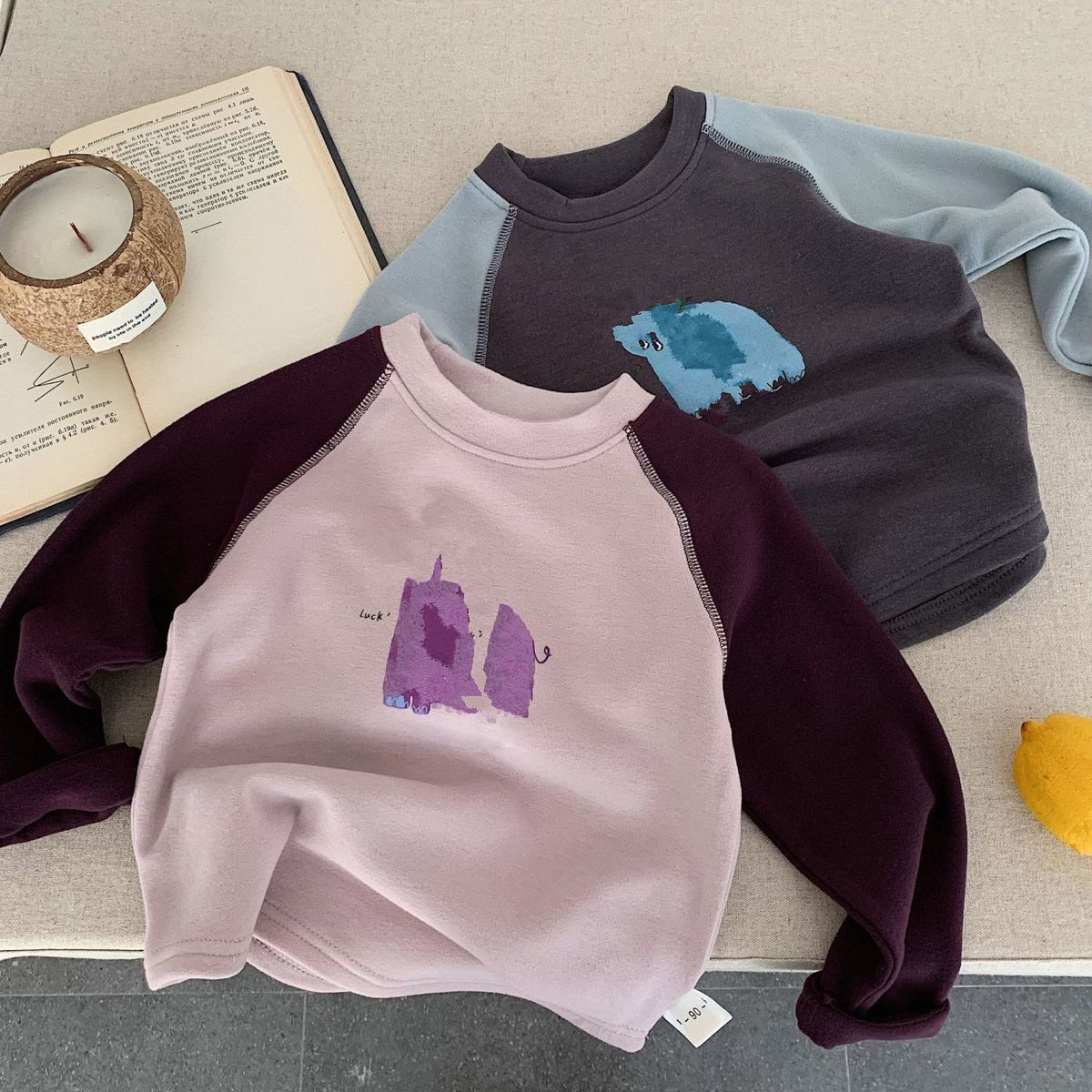 Undershirt Crew Neck - RAISE 2026 Herfst Kinderen Jongens Onderhemden