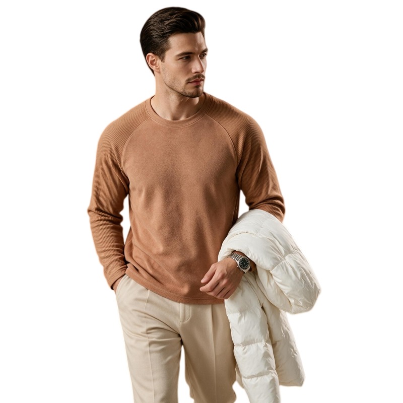Heren Fleece Gevoerde Wollen R - Undershirt Crew Neck recensie en prijs