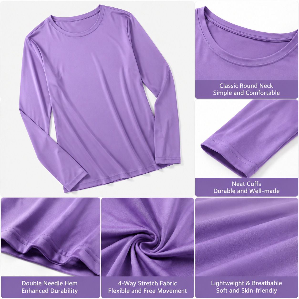 Scrub-onderhemd met ronde hals - Undershirt Crew Neck recensie en prijs